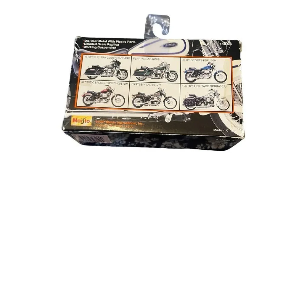 New Harley-Davidson Kids Die Cast Motorcycle Set 1:18 Set of 2